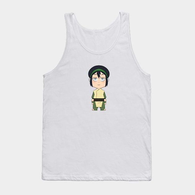 Avatar - Toph graphic Tank Top by Canoodle_Doodles